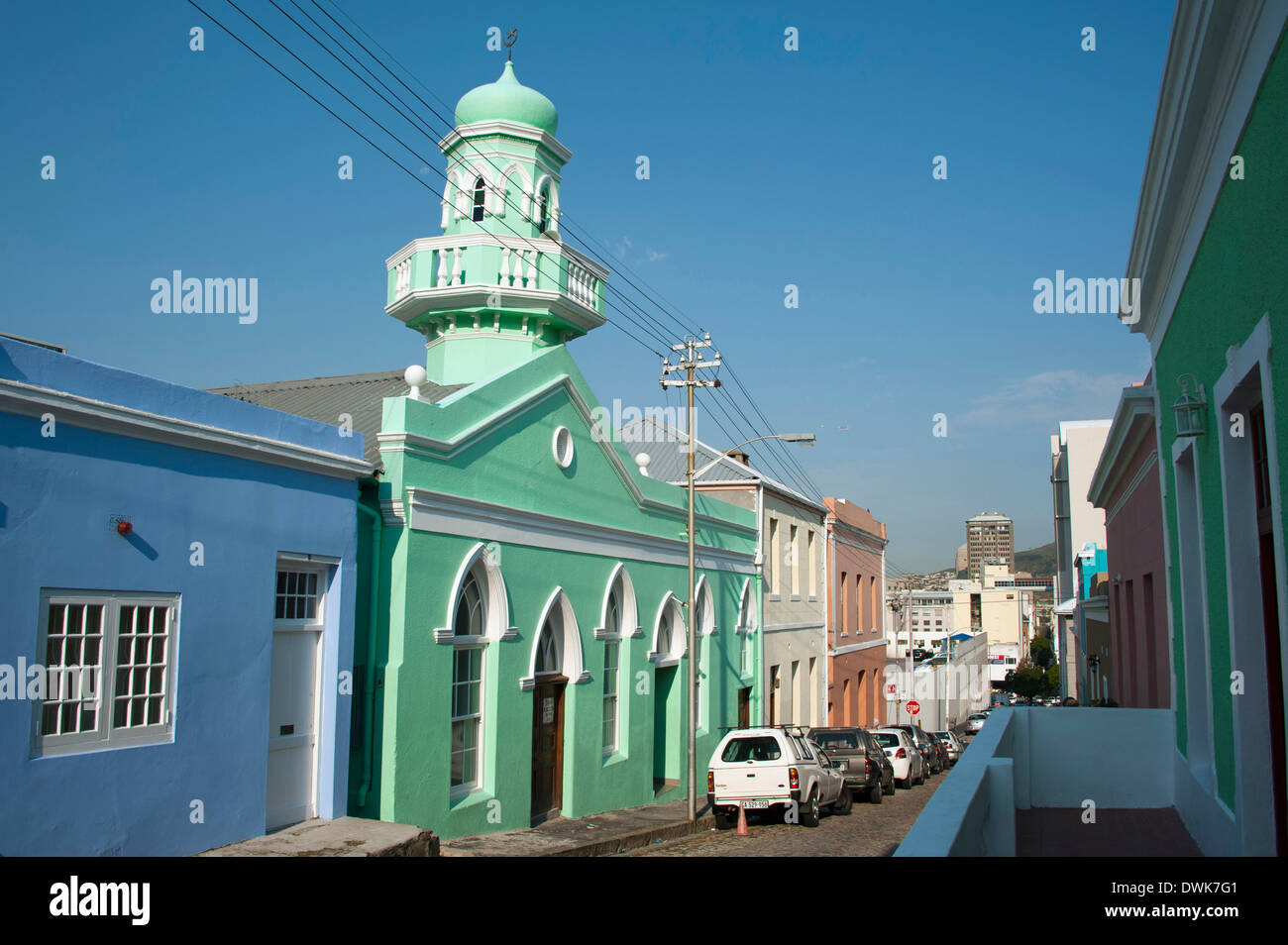 Bo-Kaap, Città del Capo Foto Stock