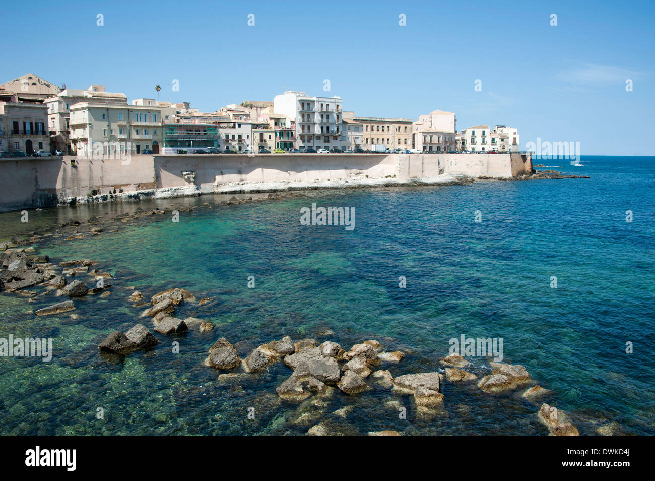 Città vecchia, Siracusa Foto Stock