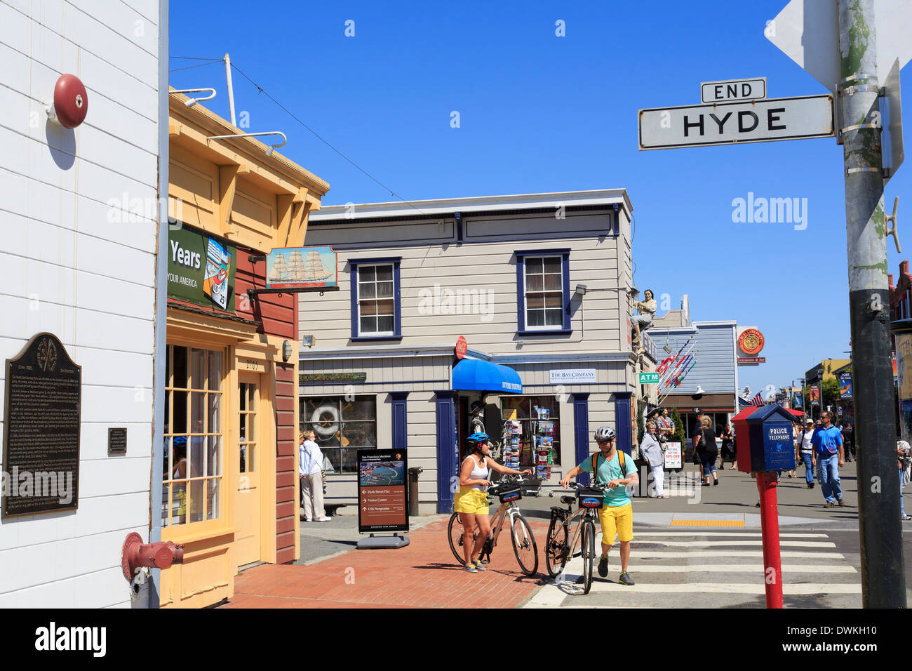 Maritime National Historic Park, San Francisco, California, Stati Uniti d'America, America del Nord Foto Stock