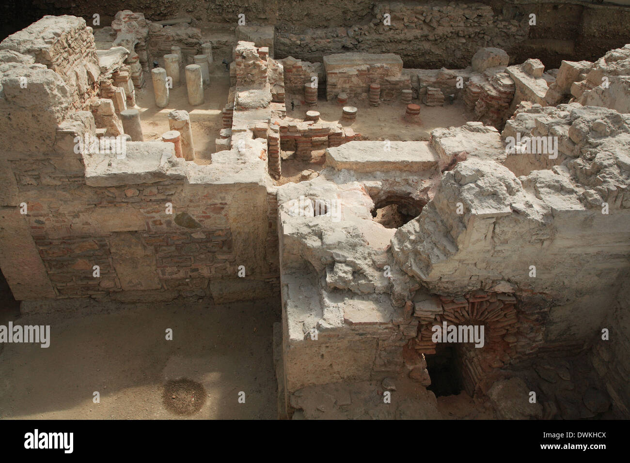 Antica greca e romana, bagno, Amalias,Grecia, Atene Foto Stock