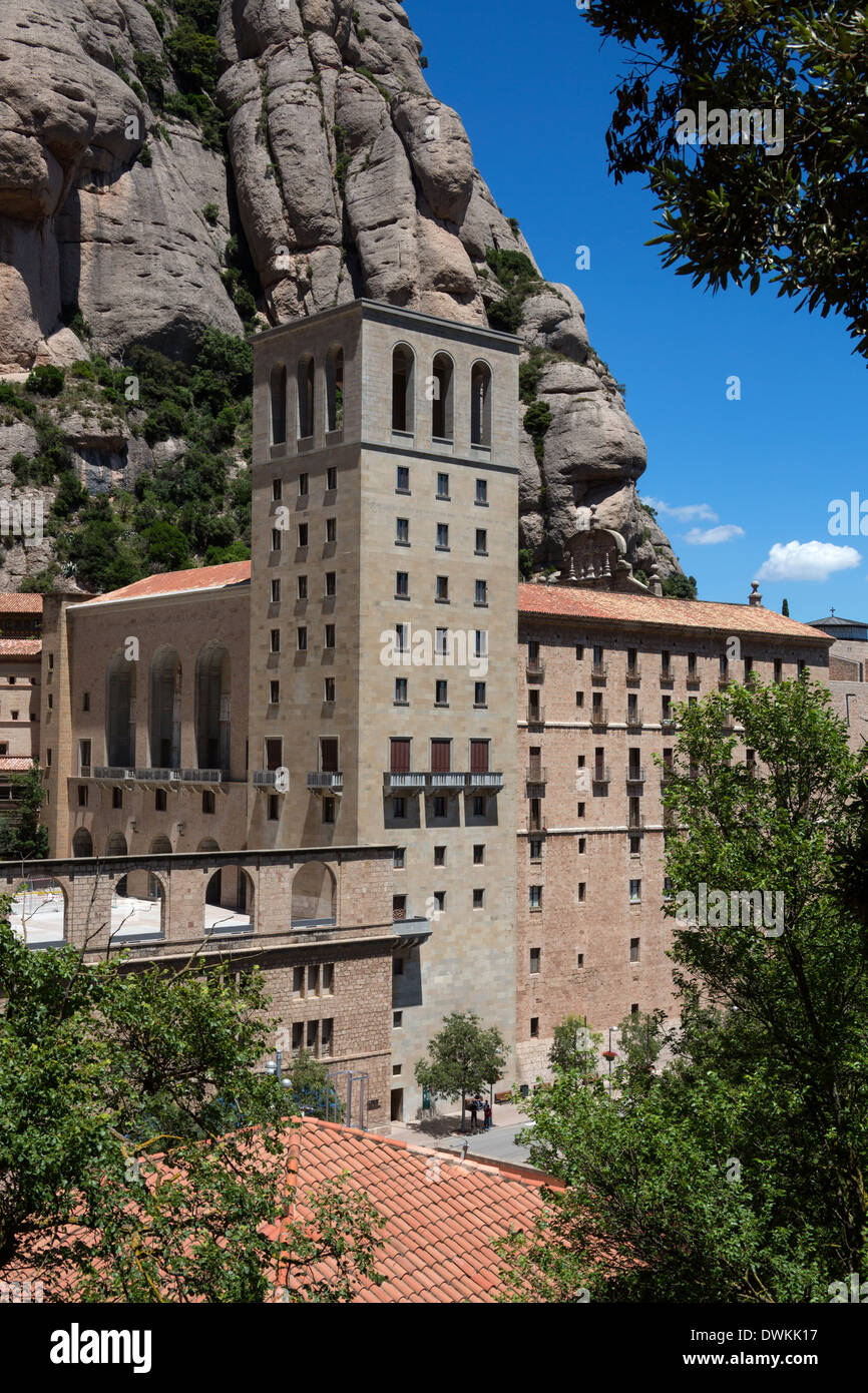 Monestir de Montserrat in Catalogna in Spagna Foto Stock