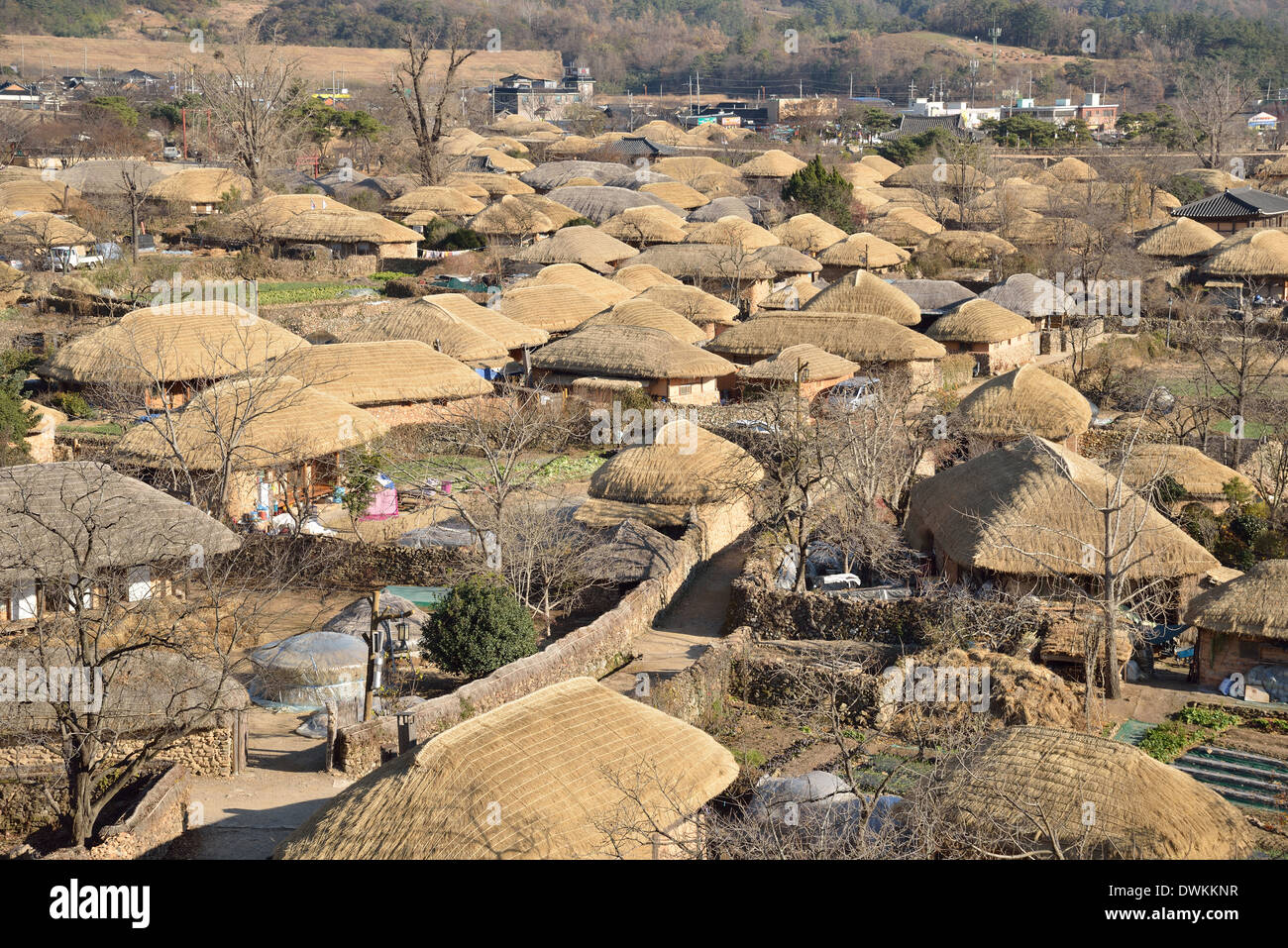 Prospettiva di Coreano Tradizionale vecchia chiamata NakAn in Corea Foto Stock