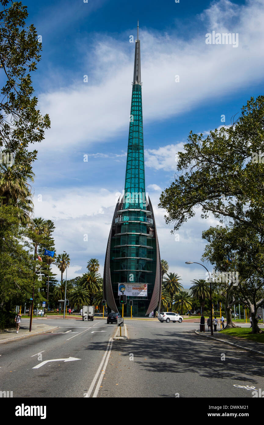 Moderno campanile a Perth, Australia occidentale, Australia Pacific Foto Stock