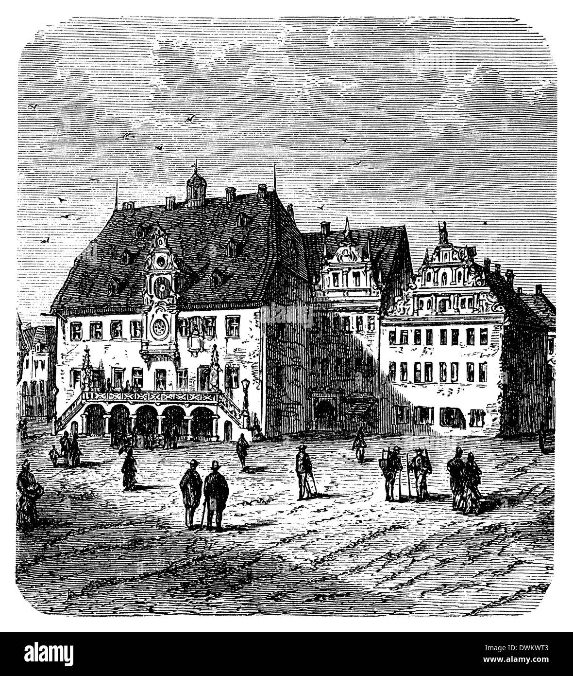 Municipio di Heilbronn Foto Stock