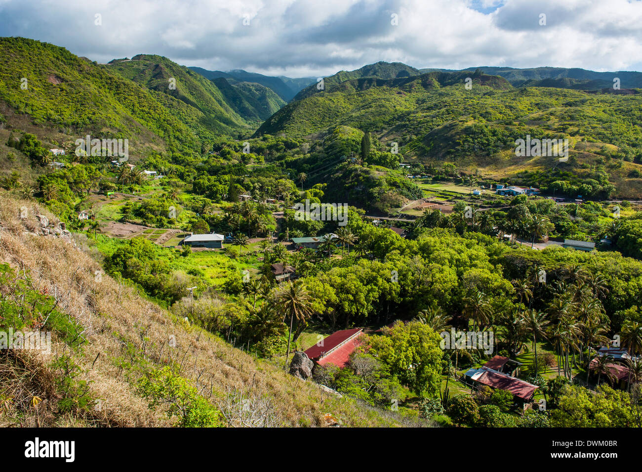 Il robusto interno del western Maui, Hawaii, Stati Uniti d'America, il Pacifico Foto Stock