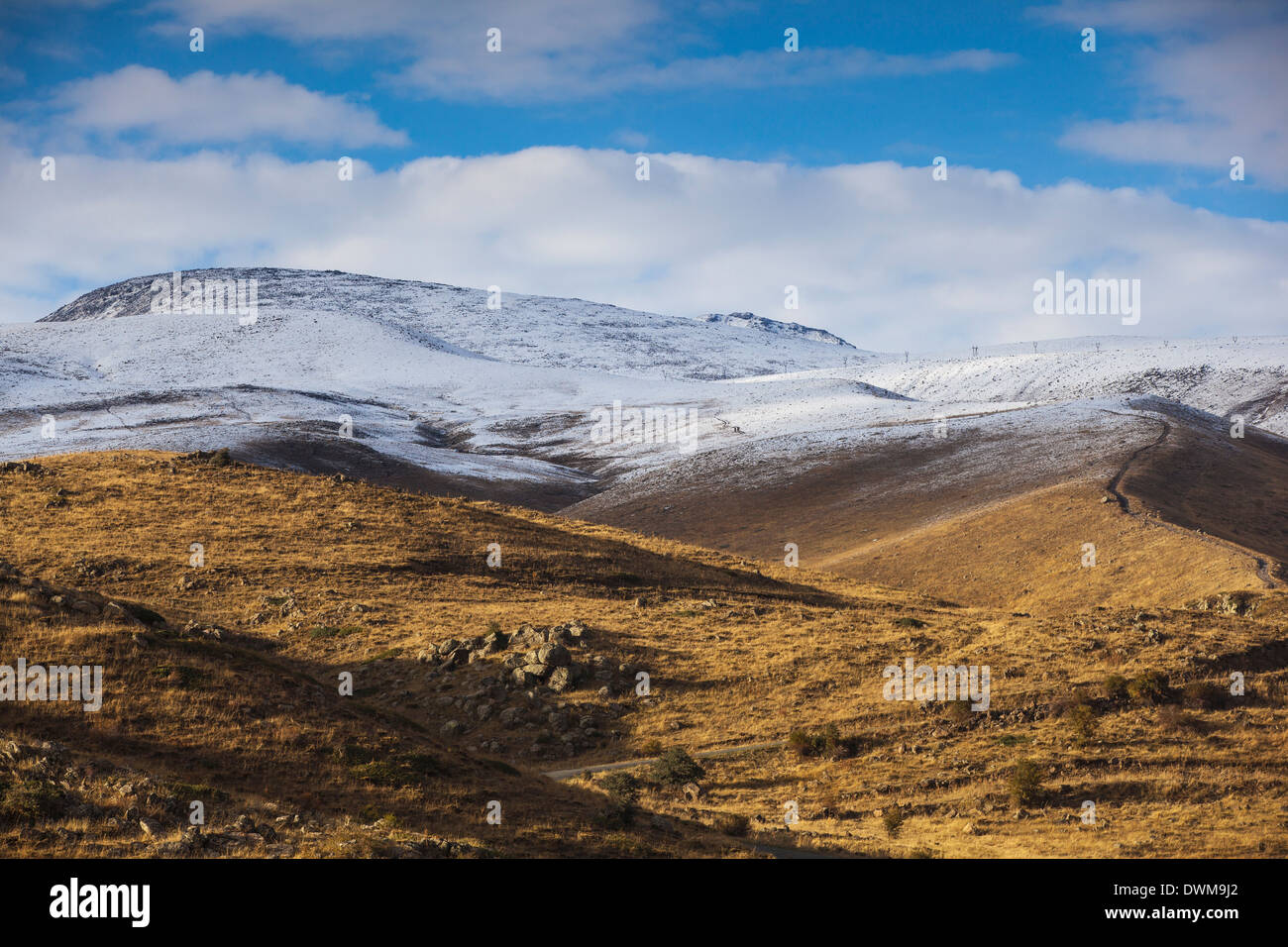 Pendici del Monte Aragats, Aragatsotn, Armenia, Asia Centrale, Asia Foto Stock