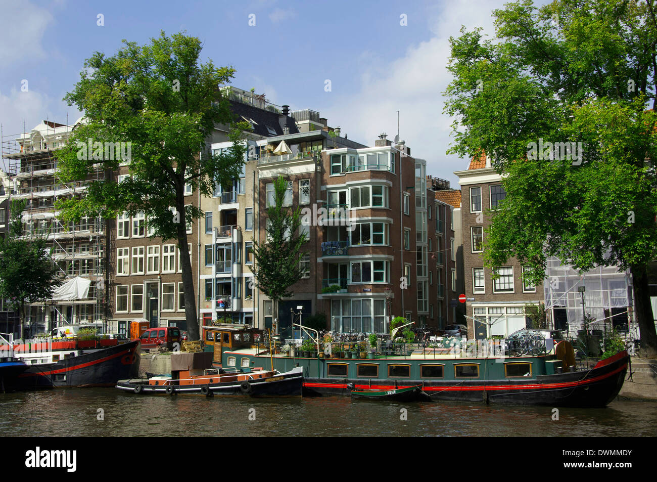 Houseboat Amsterdam Foto Stock