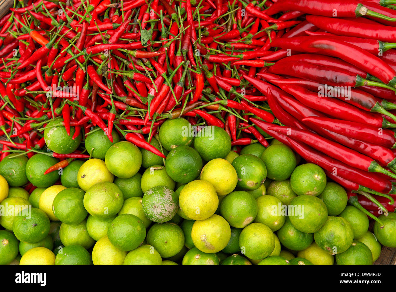 Dong Ba market, tonalità, Vietnam, Indocina, Asia sud-orientale, Asia Foto Stock
