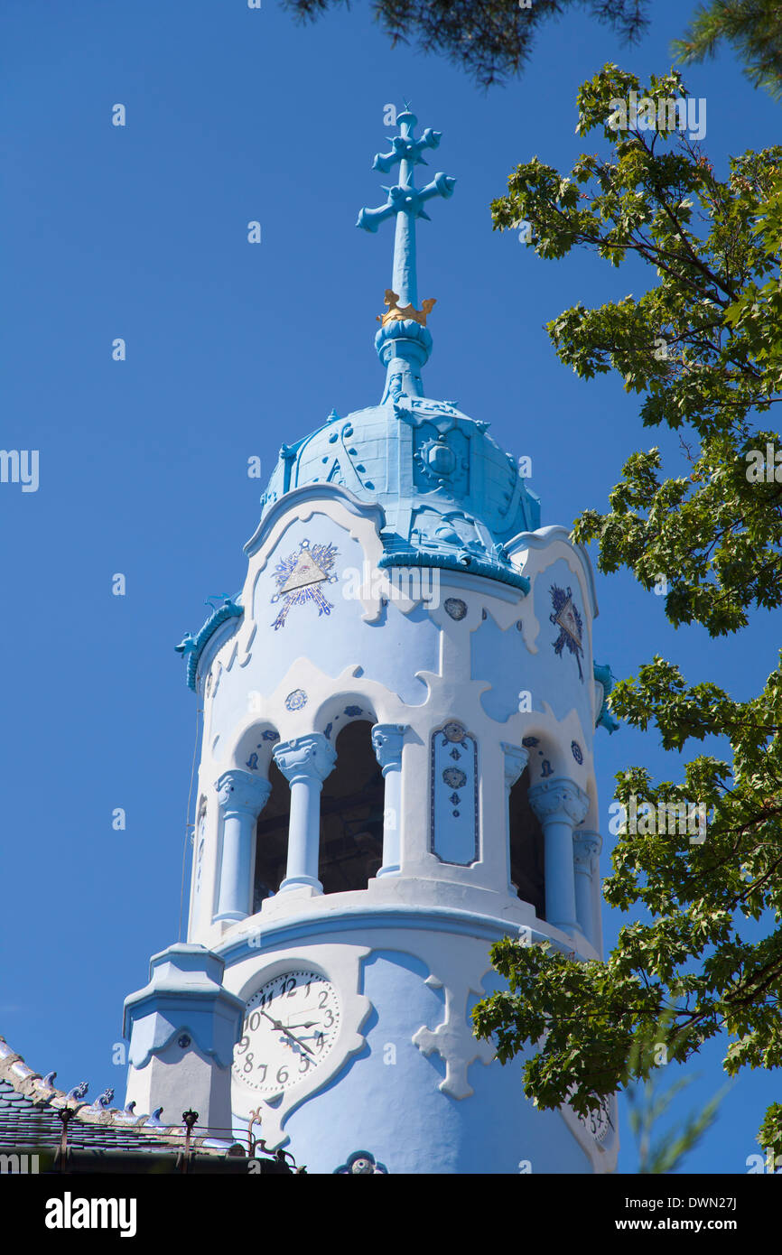 Chiesa di Santa Elisabetta (blu chiesa), Bratislava, Slovacchia, Europa Foto Stock