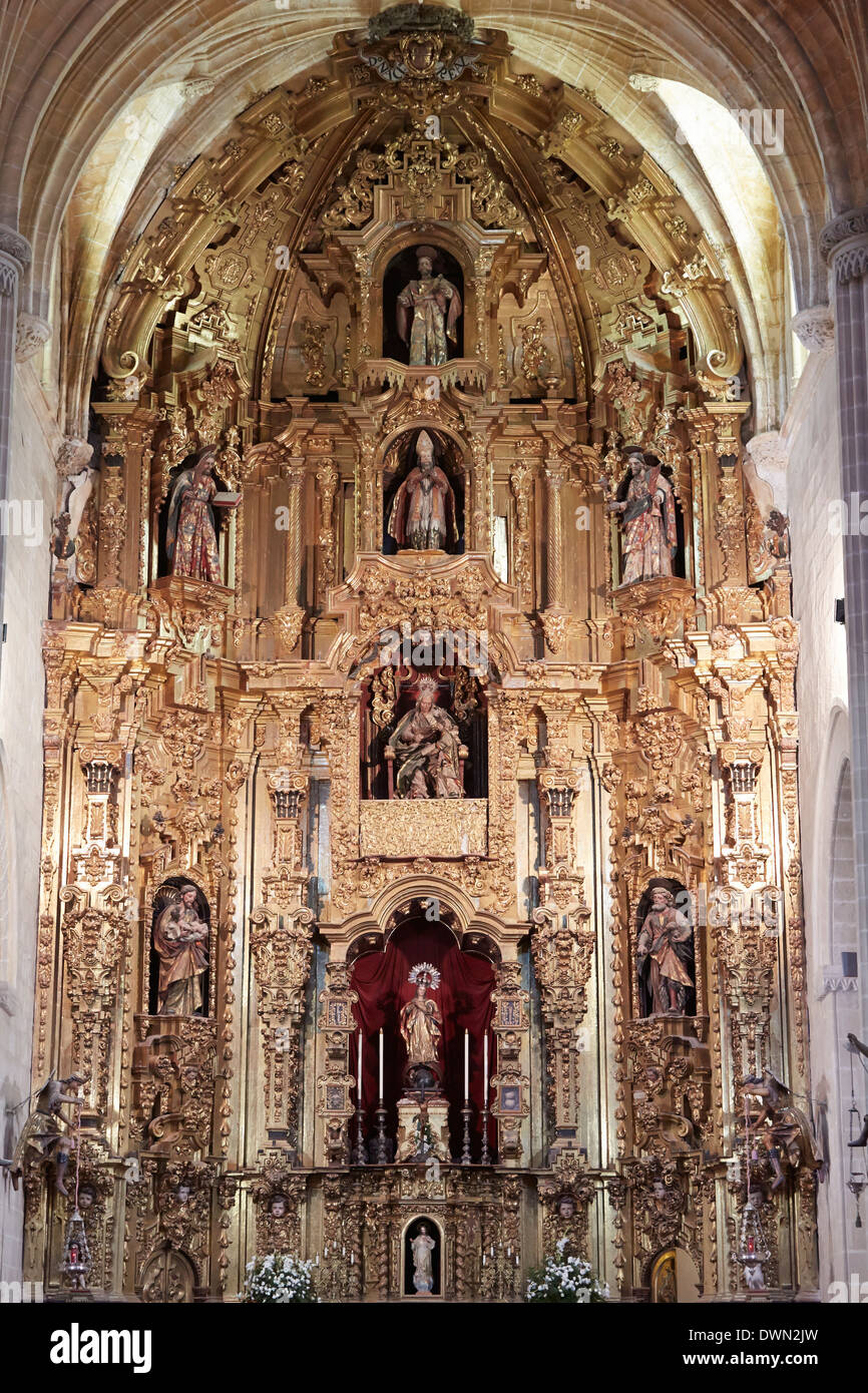 San Dionisio la chiesa di Jerez de la Frontera, Andalusia, Spagna, Europa Foto Stock