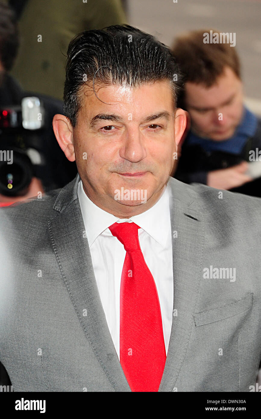 Londra, Regno Unito. Undicesimo Mar, 2014. John Altman assiste il TRIC premi conferiti mediante la televisione e la Radio Industries Club,al Grosvenor House London.Martedì 11 marzo 2014 Credit: Peter Phillips/Alamy Live News Foto Stock