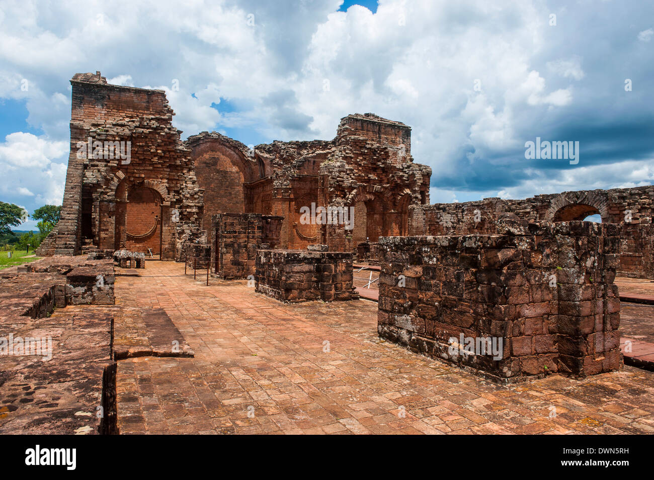 Missione Gesuita di La Santisima Trinidad, Sito Patrimonio Mondiale dell'UNESCO, Paraguay, Sud America Foto Stock
