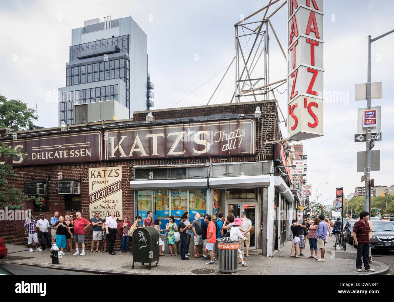 Il New York Kartz's Deli Foto Stock