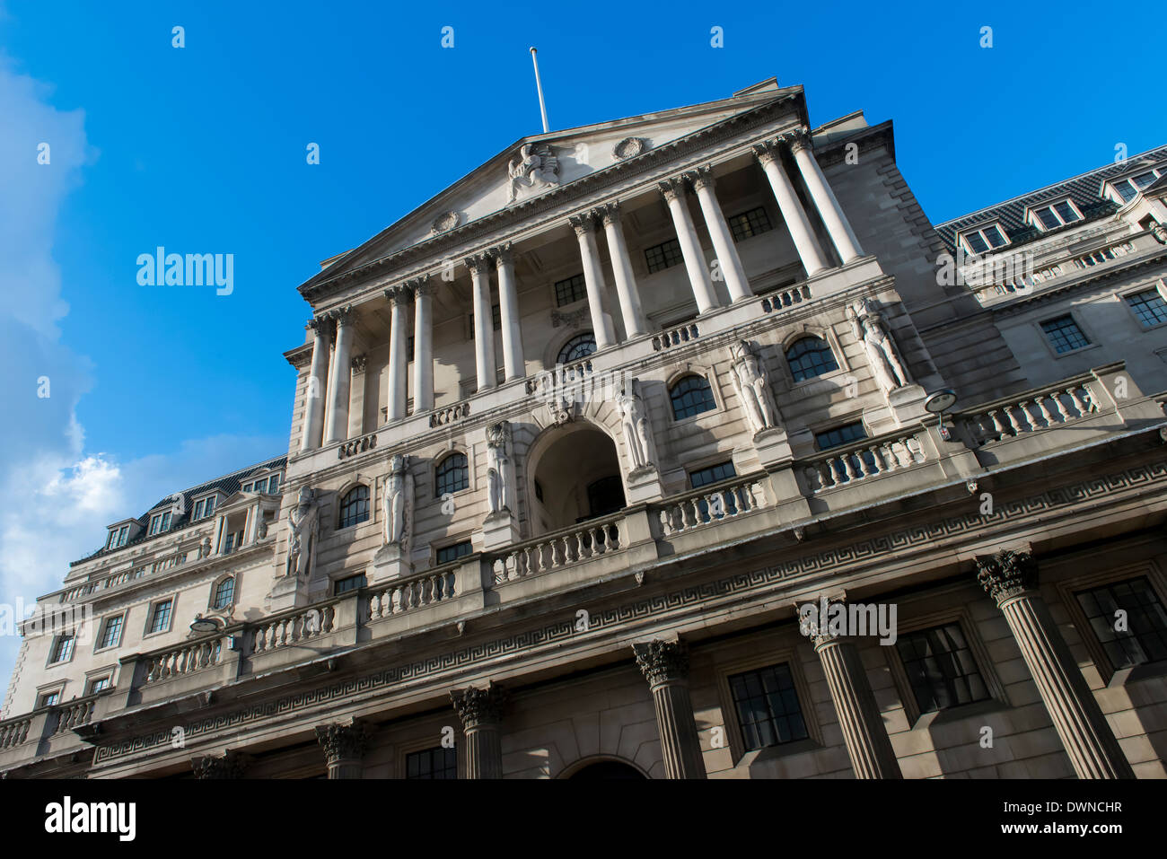 La Bank of England, Bank di Londra Foto Stock