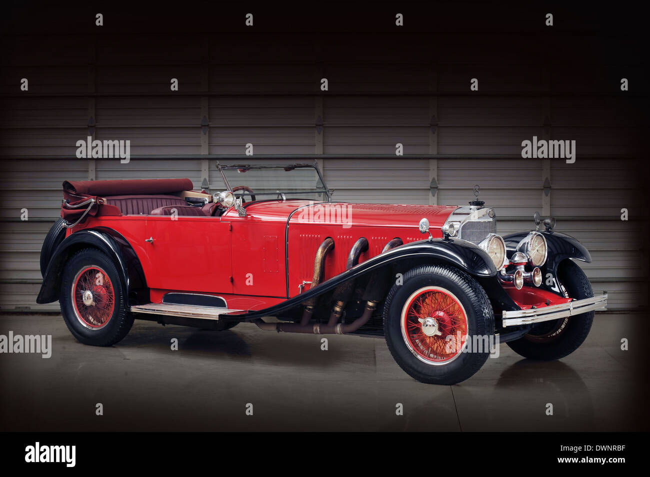 1930 Mercedes-Benz 38/250 7.1 litri sovralimentato 'SS' Sport Tourer Foto Stock