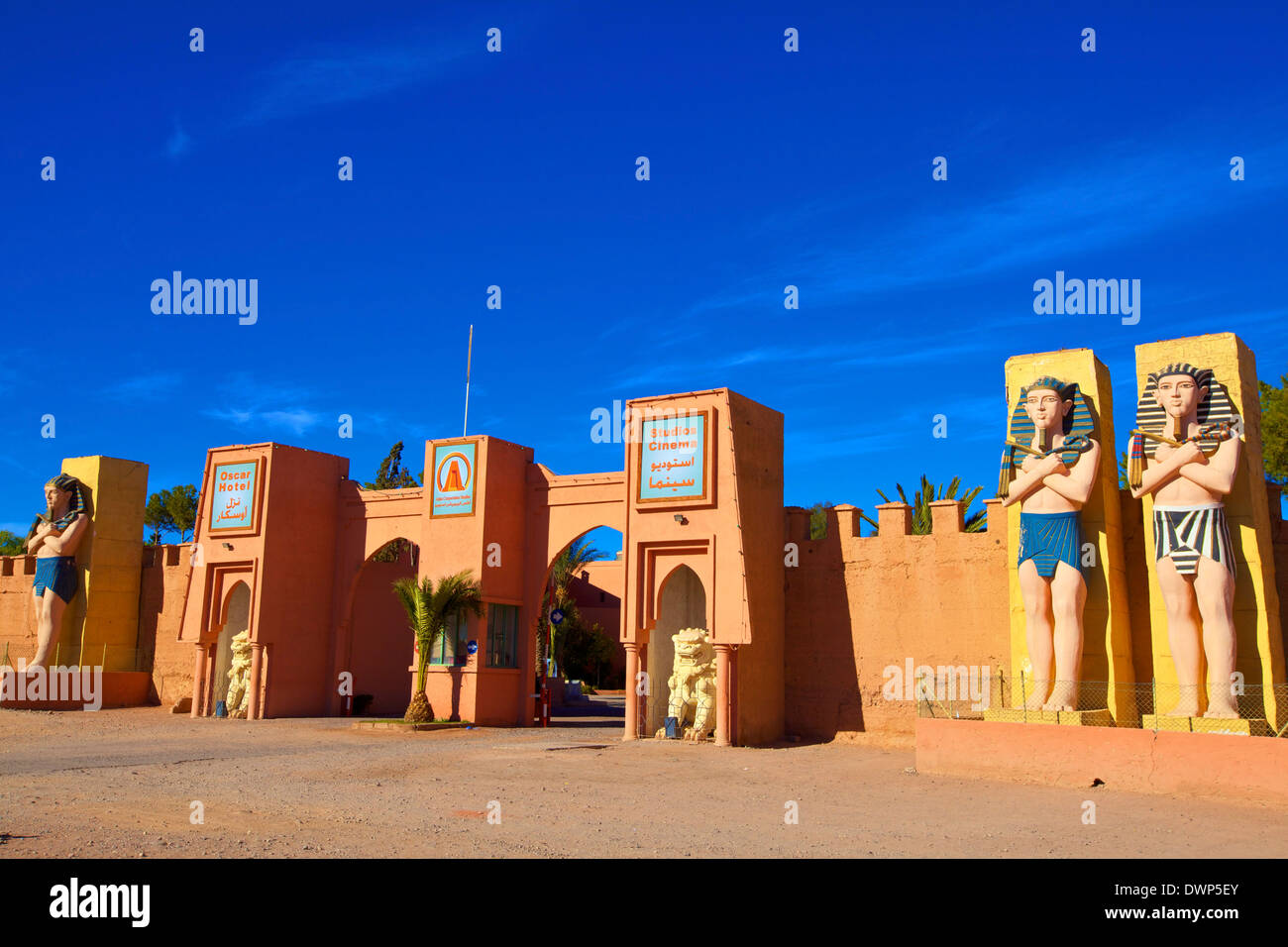 ATLAS Studios cinematografici, Quarzazate, Marocco, Africa del Nord Foto Stock