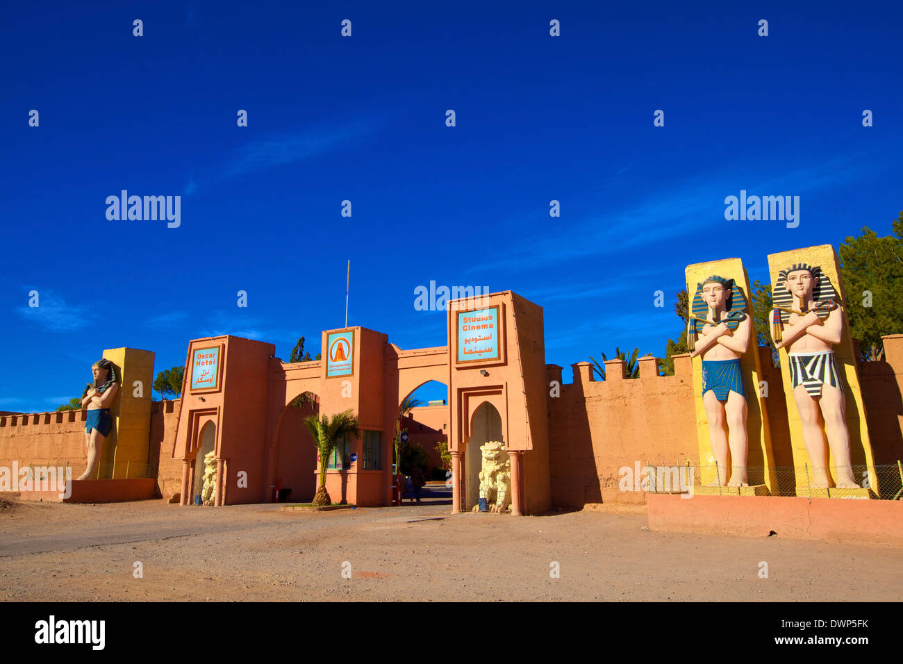 ATLAS Studios cinematografici, Quarzazate, Marocco, Africa del Nord Foto Stock