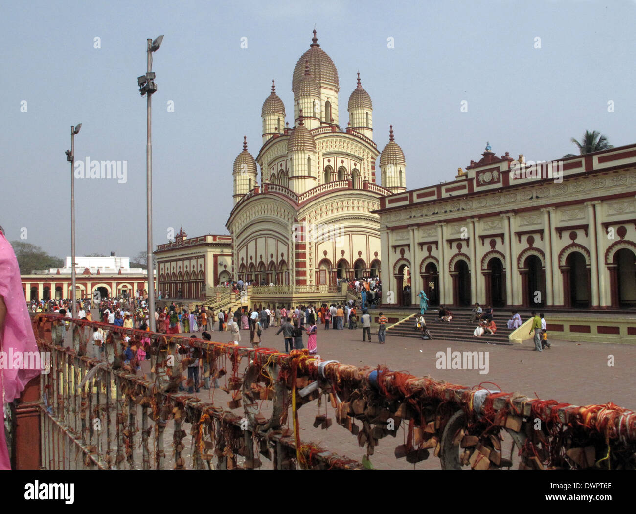 Tempio Dakshineswar in Kolkata, India. Foto Stock