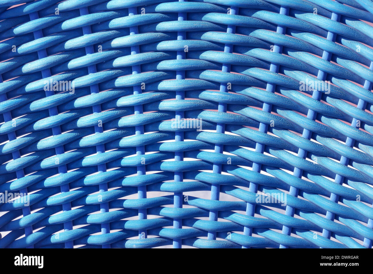 Sfondo di vimini rattan pattern texture su una sedia Foto Stock