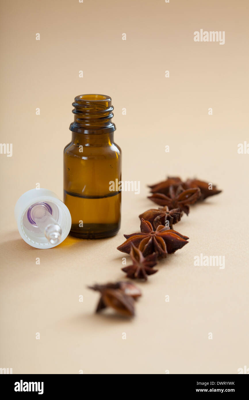 Olio essenziale Foto Stock