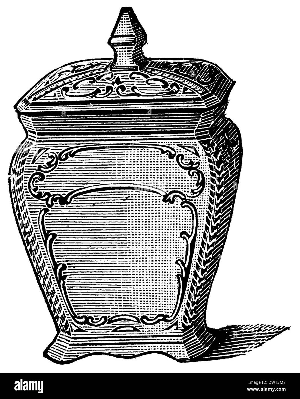 Stagno di farina Foto Stock