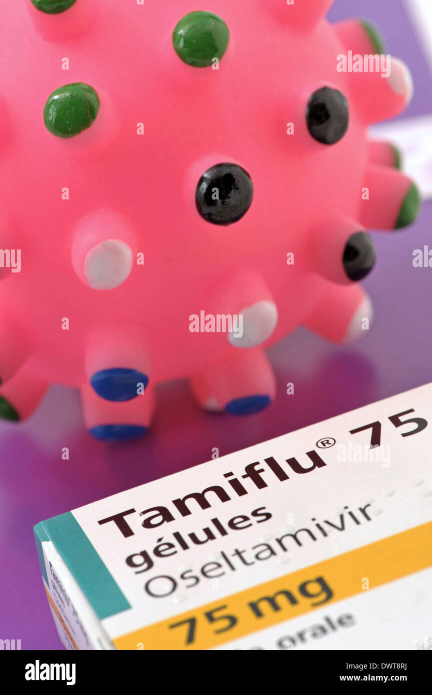 Influenza il trattamento Foto Stock