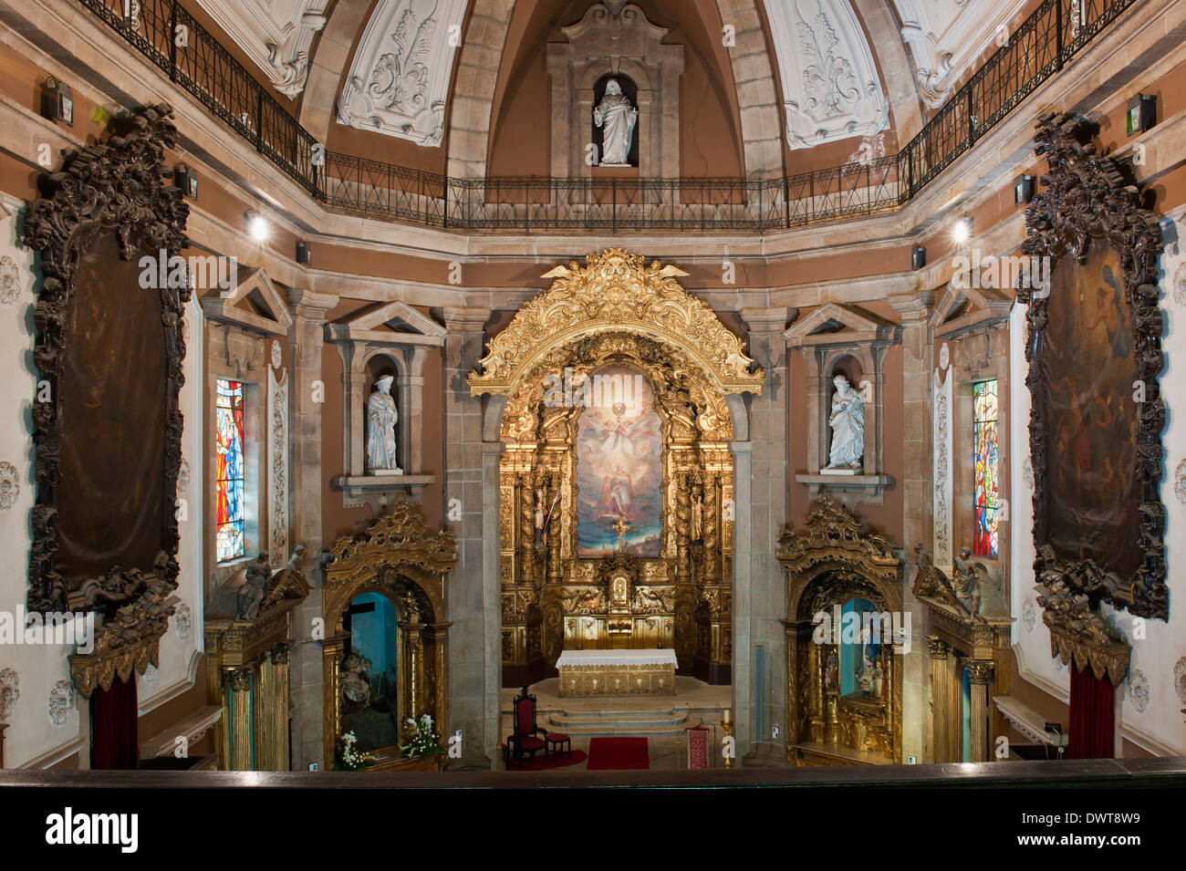 San Ildefonso Chiesa, interno, Porto, Portogallo, Patrimonio Mondiale dell Unesco Foto Stock