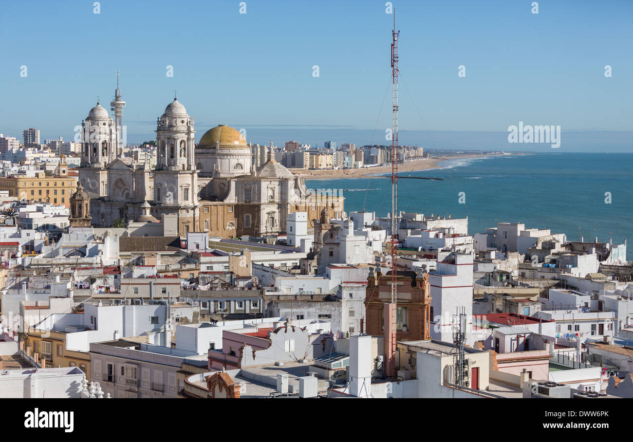 Cattedrale di Cadice Foto Stock