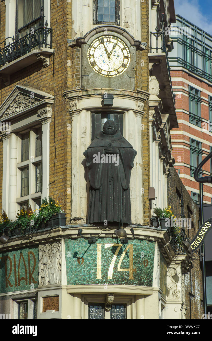 Il Blackfriars pub di Londra. Foto Stock