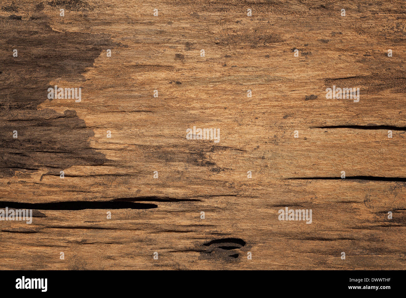 Il vecchio legno tinto di consistenza e di sfondo Foto Stock