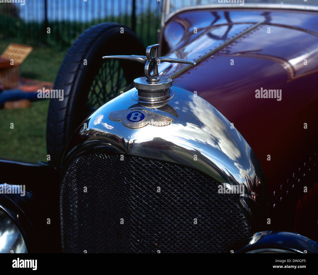 Bentley Classic Touring Car Foto Stock