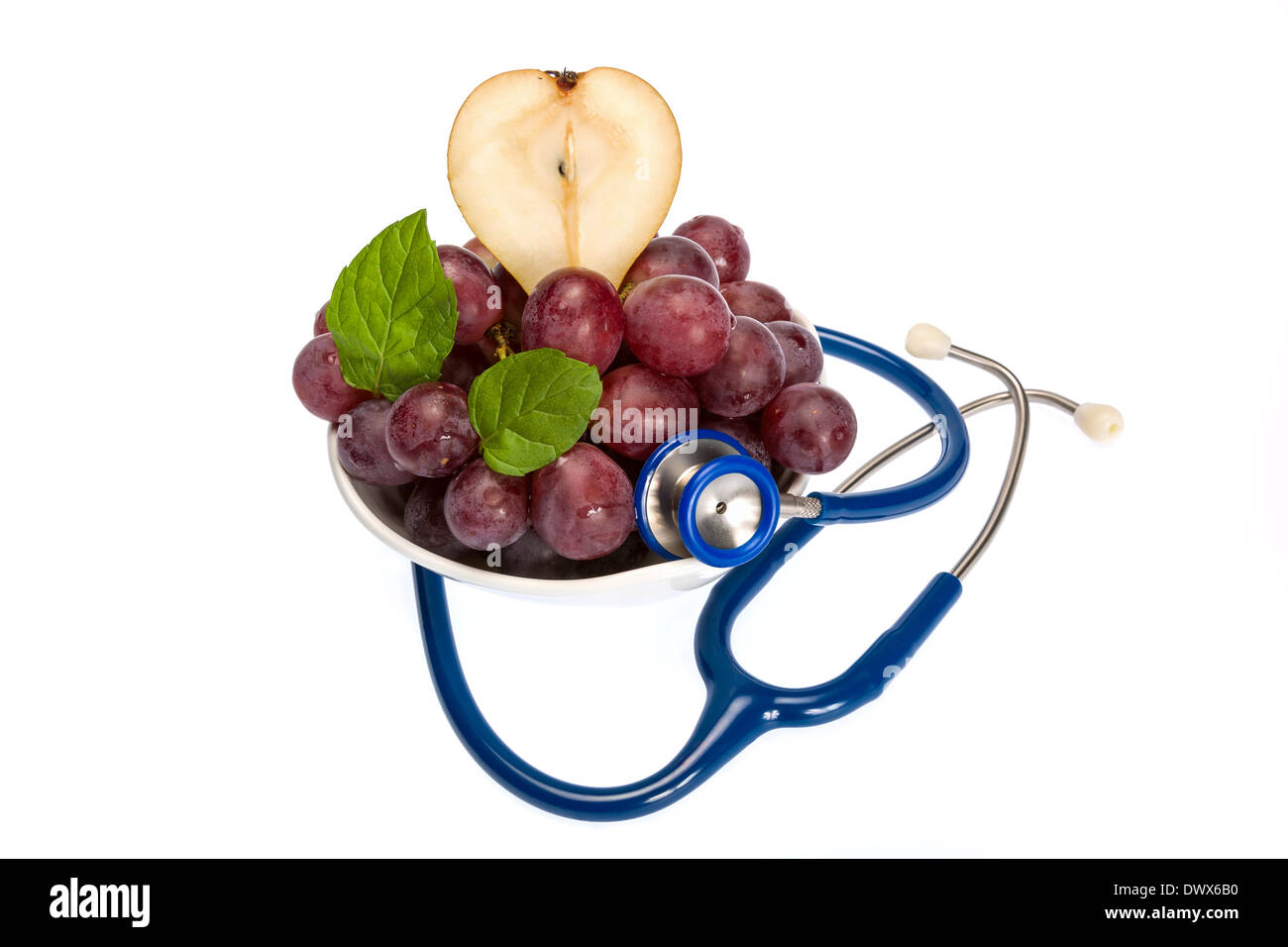 Una sana frutta ricchi di vitamine rafforza il nostro corpo Foto Stock