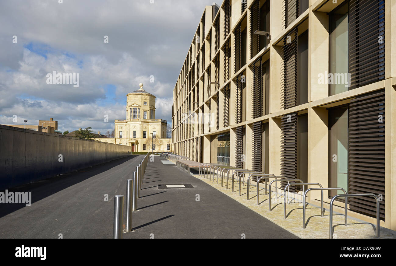 Torre dei Venti, Verde Templeton College di Oxford University Foto Stock