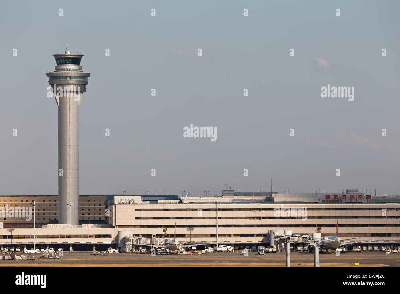 Tokyo Haneda giornata di sole Foto Stock