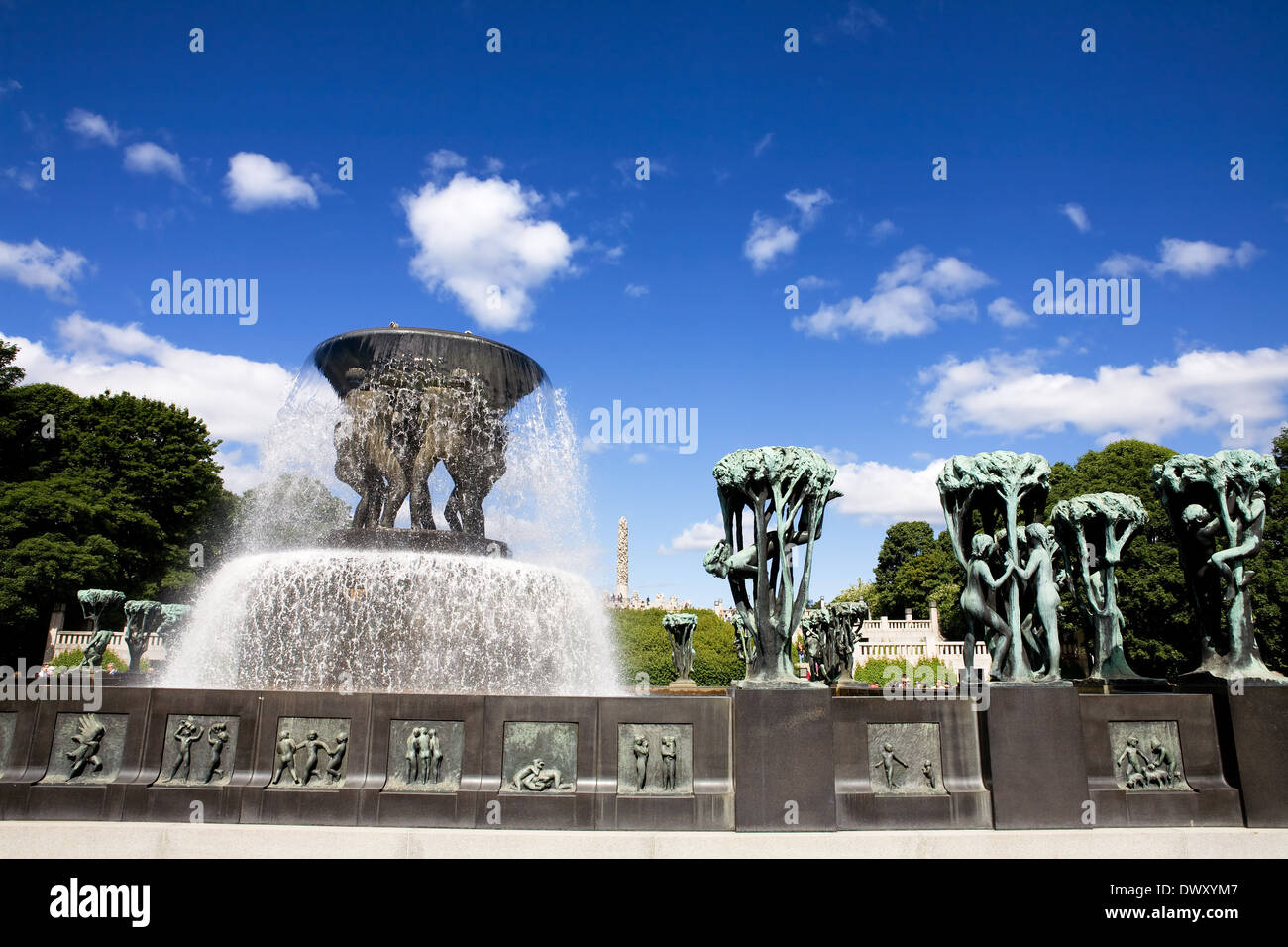 Fontana di acqua Foto Stock