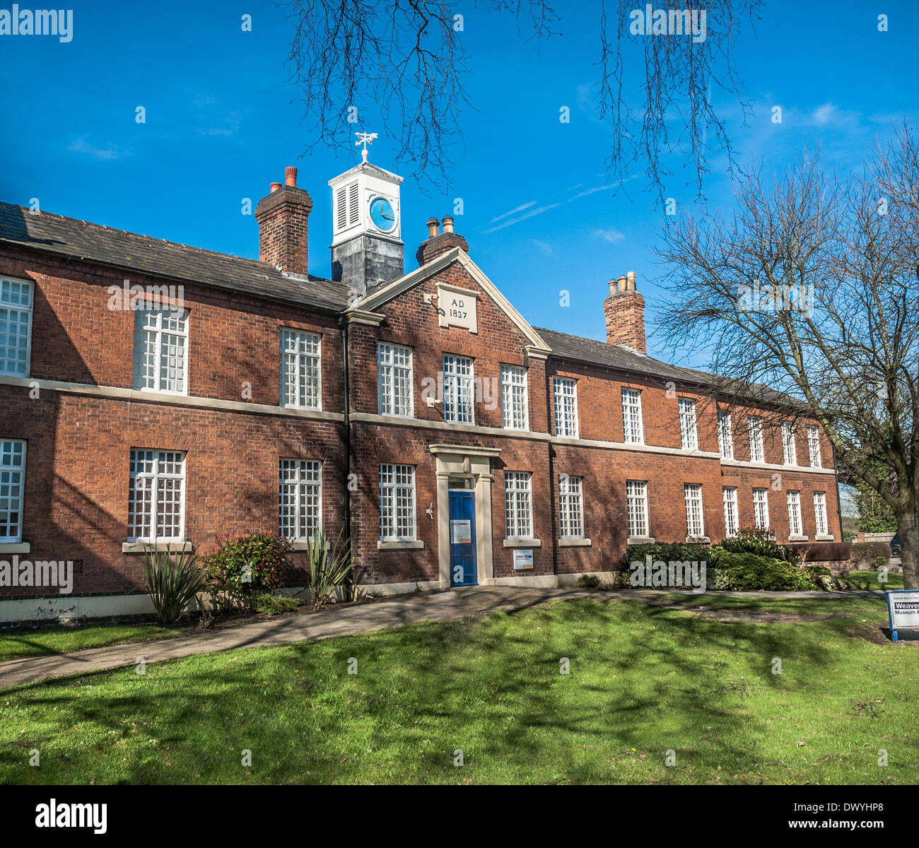 La Weaver Hall Museo del Sale e fabbricato, Northwich, Cheshire, Regno Unito Foto Stock