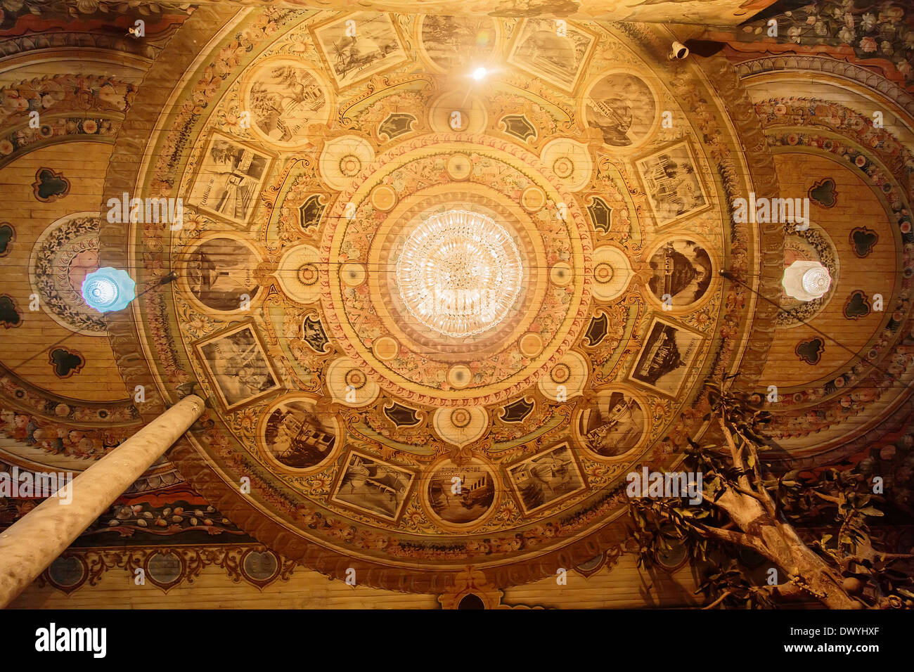 Tempio di Gangaramaya in Colombo, Sri Lanka Foto Stock