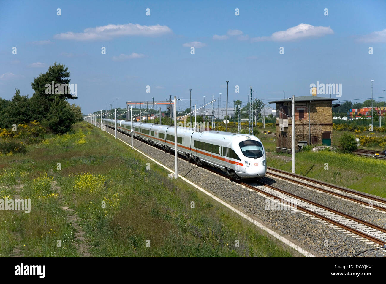 Inter-City Express Foto Stock