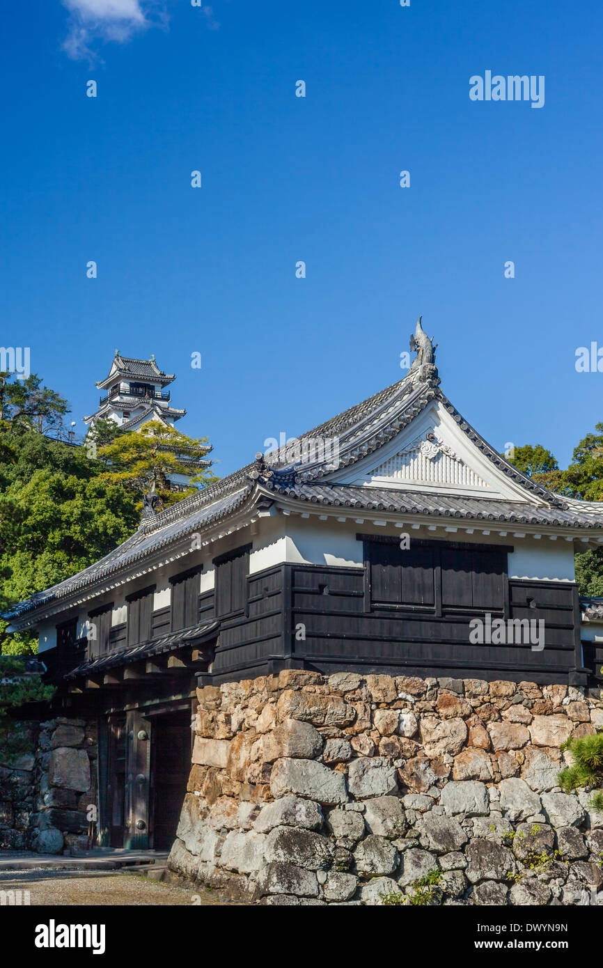 Castello di Kochi, Kochi, Prefettura di Kochi, Giappone Foto Stock