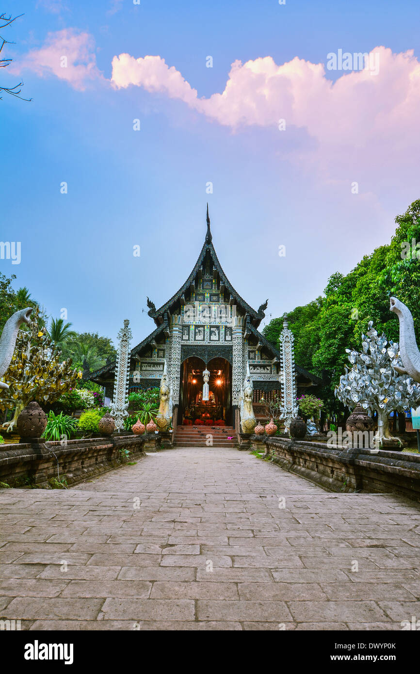 Wat Lok Moli tempio in Chiang Mai Foto Stock