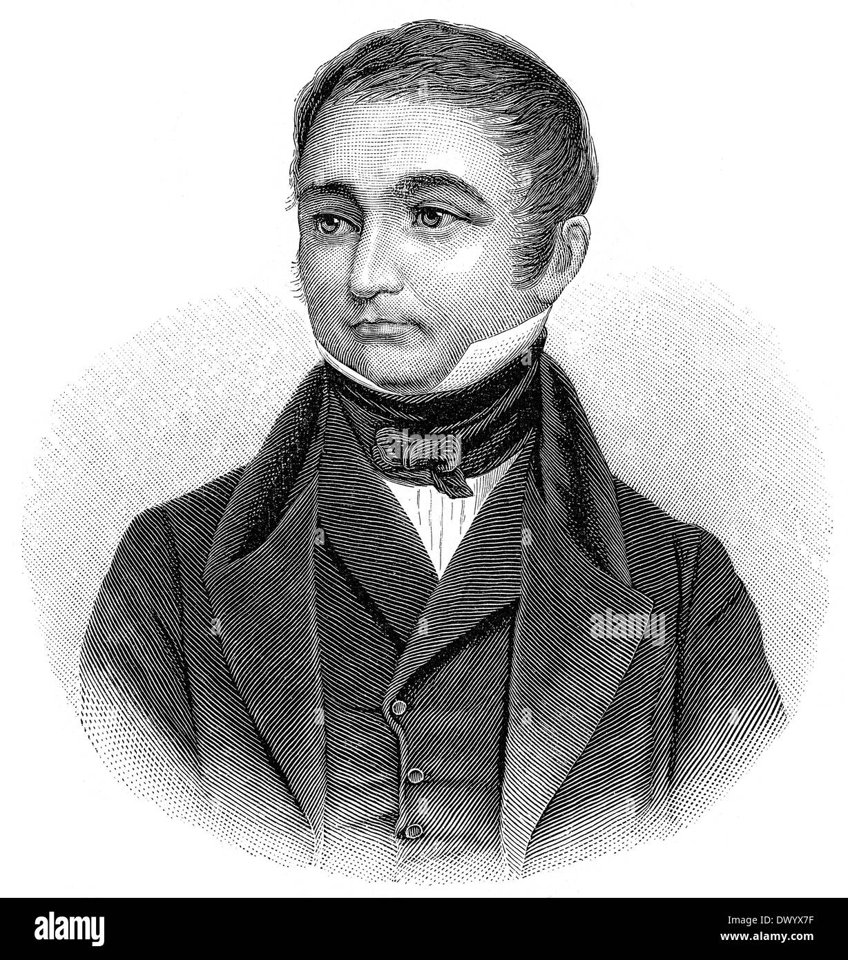 Louis Adolphe Thiers, 1797 - 1877, un uomo politico francese e storico, Foto Stock