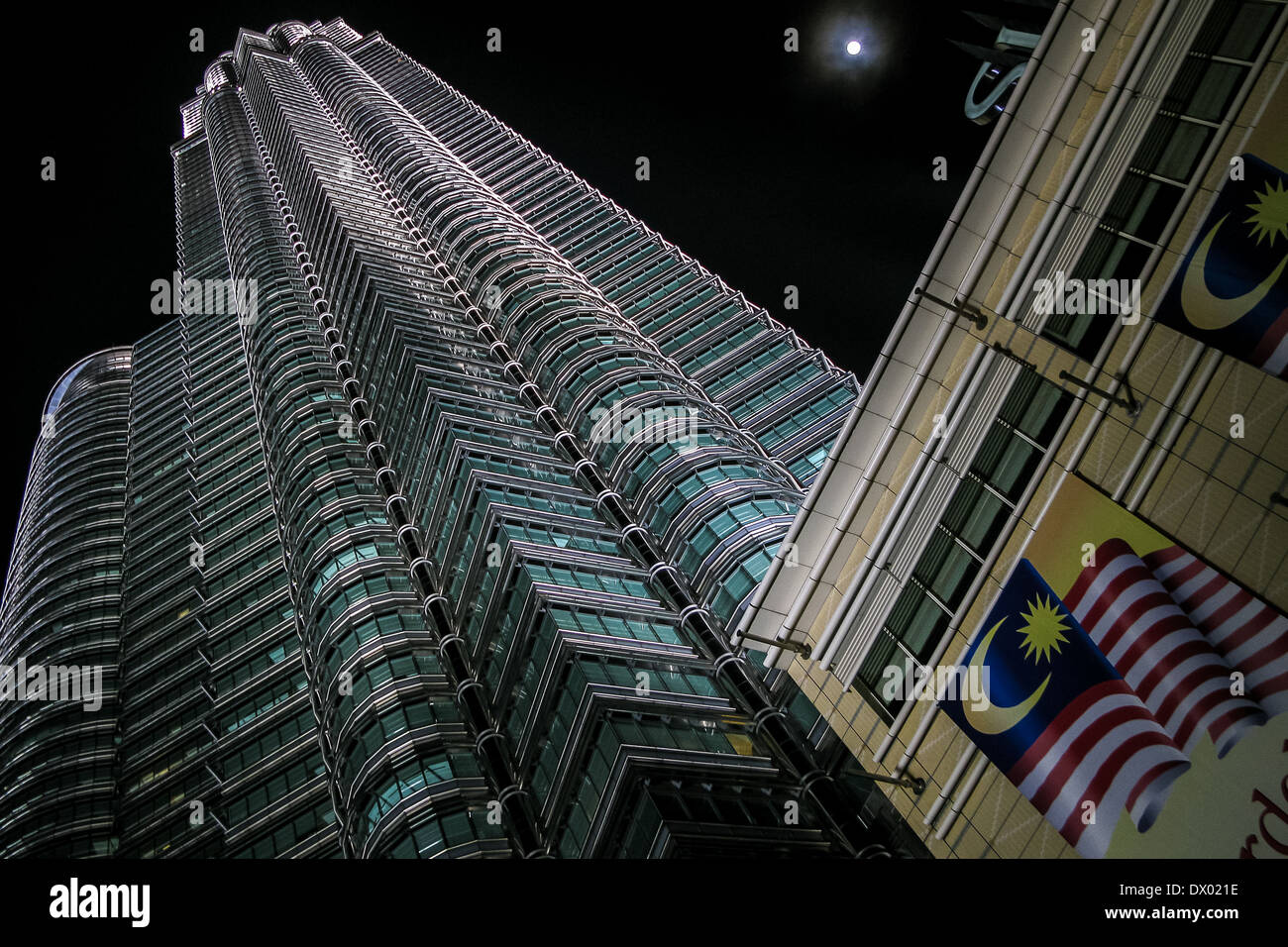 Petronas Twin Towers, Kuala Lumpur City Centre Foto Stock