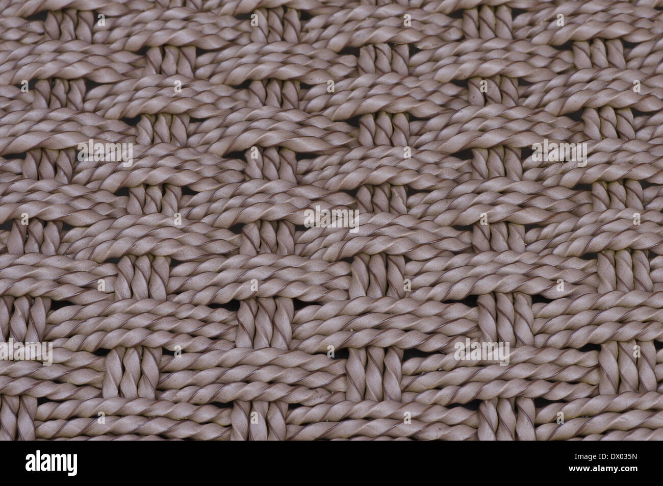 Resistente alle intemperie basket weave Foto Stock