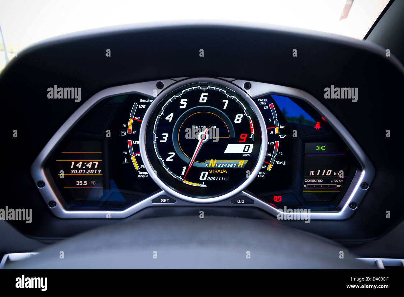 Lamborghini LP700-4 Super Car 2013 Modello Edizione Limitata in Hong Kong Foto Stock