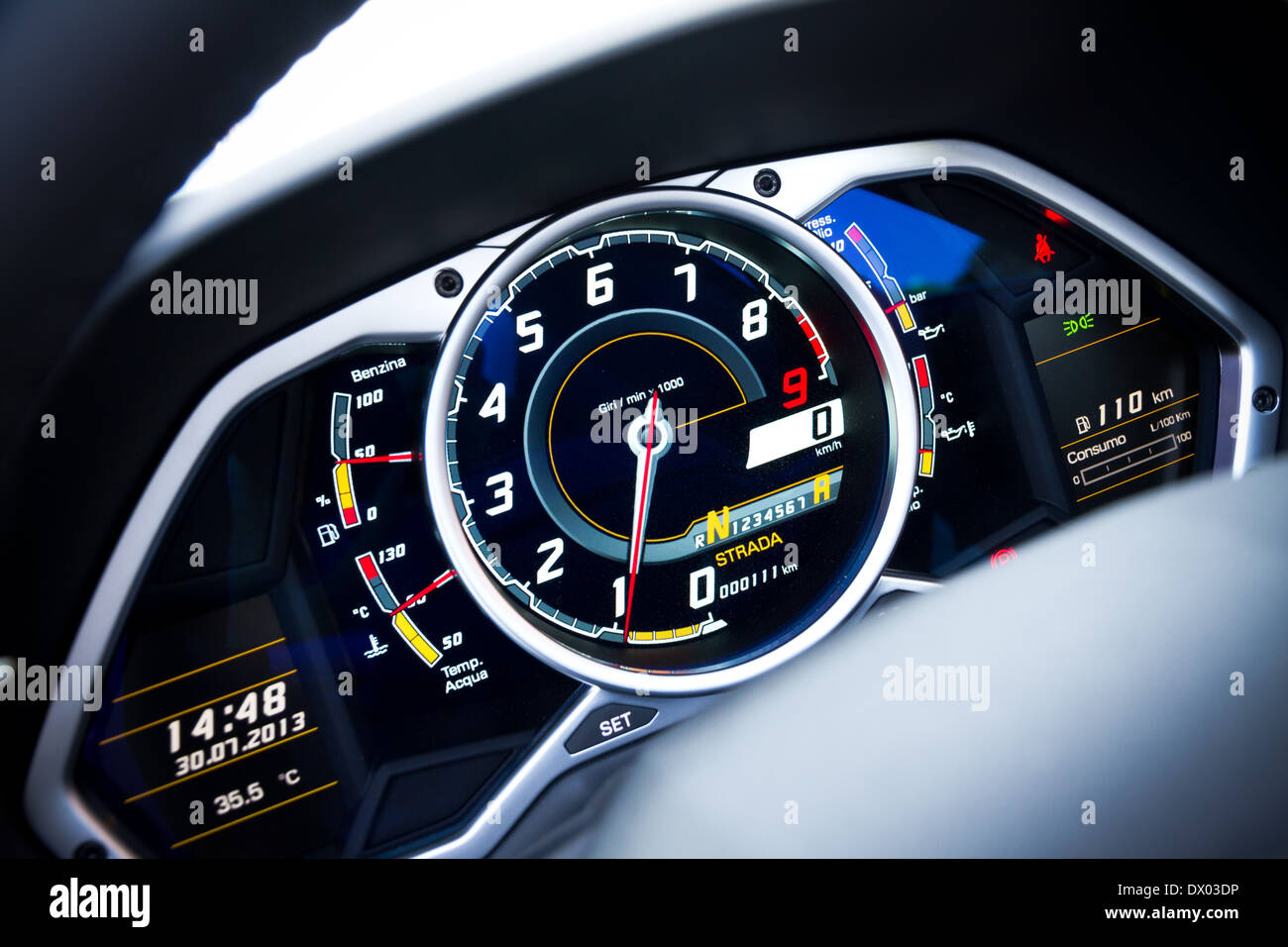 Lamborghini LP700-4 Super Car 2013 Modello Edizione Limitata in Hong Kong Foto Stock