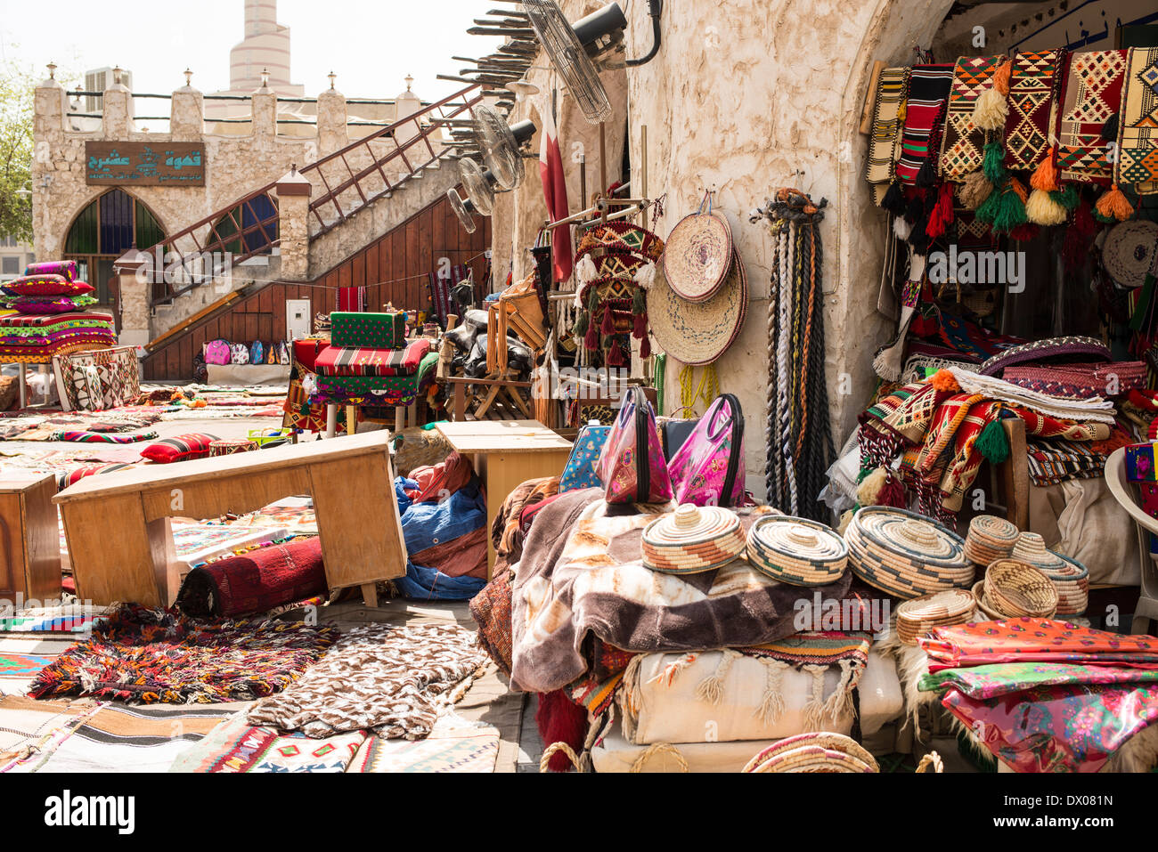 Il souq Waqif, Doha Foto Stock
