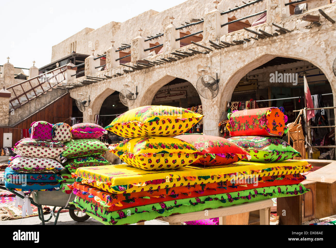 Il souq Waqif, Doha Foto Stock