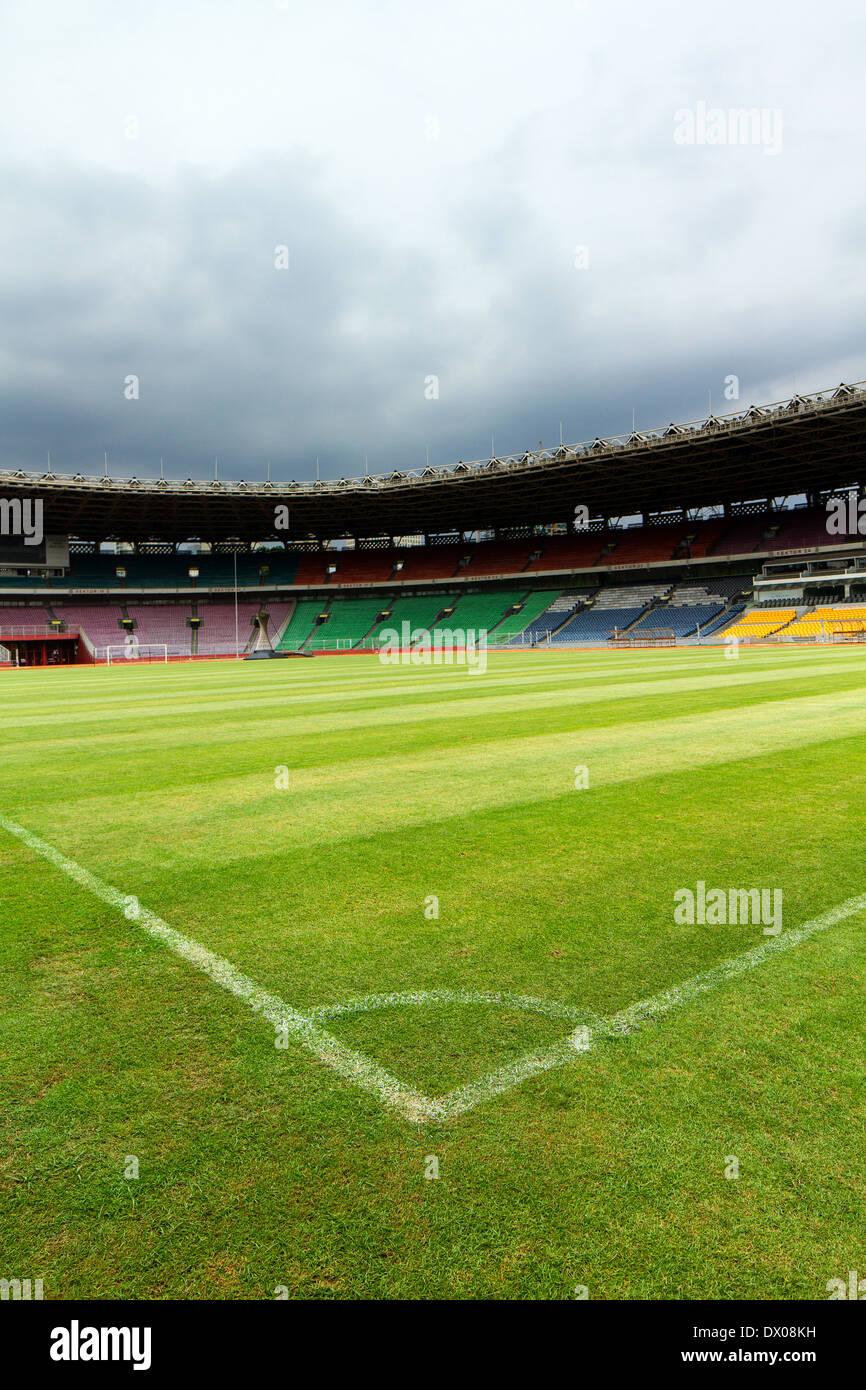 Campi da calcio Foto Stock