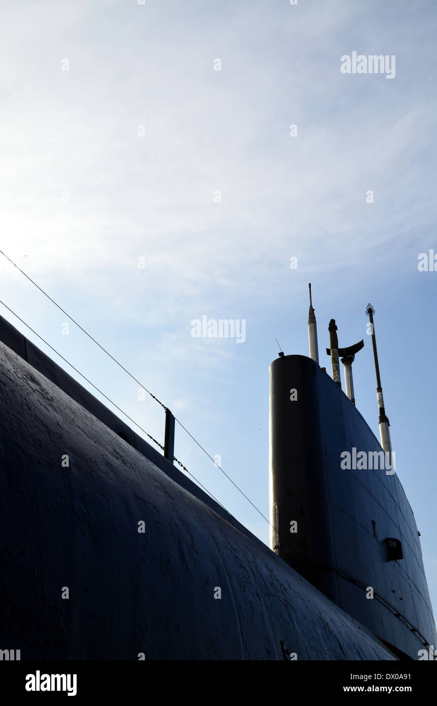 La British Royal Navy sottomarino. Foto Stock