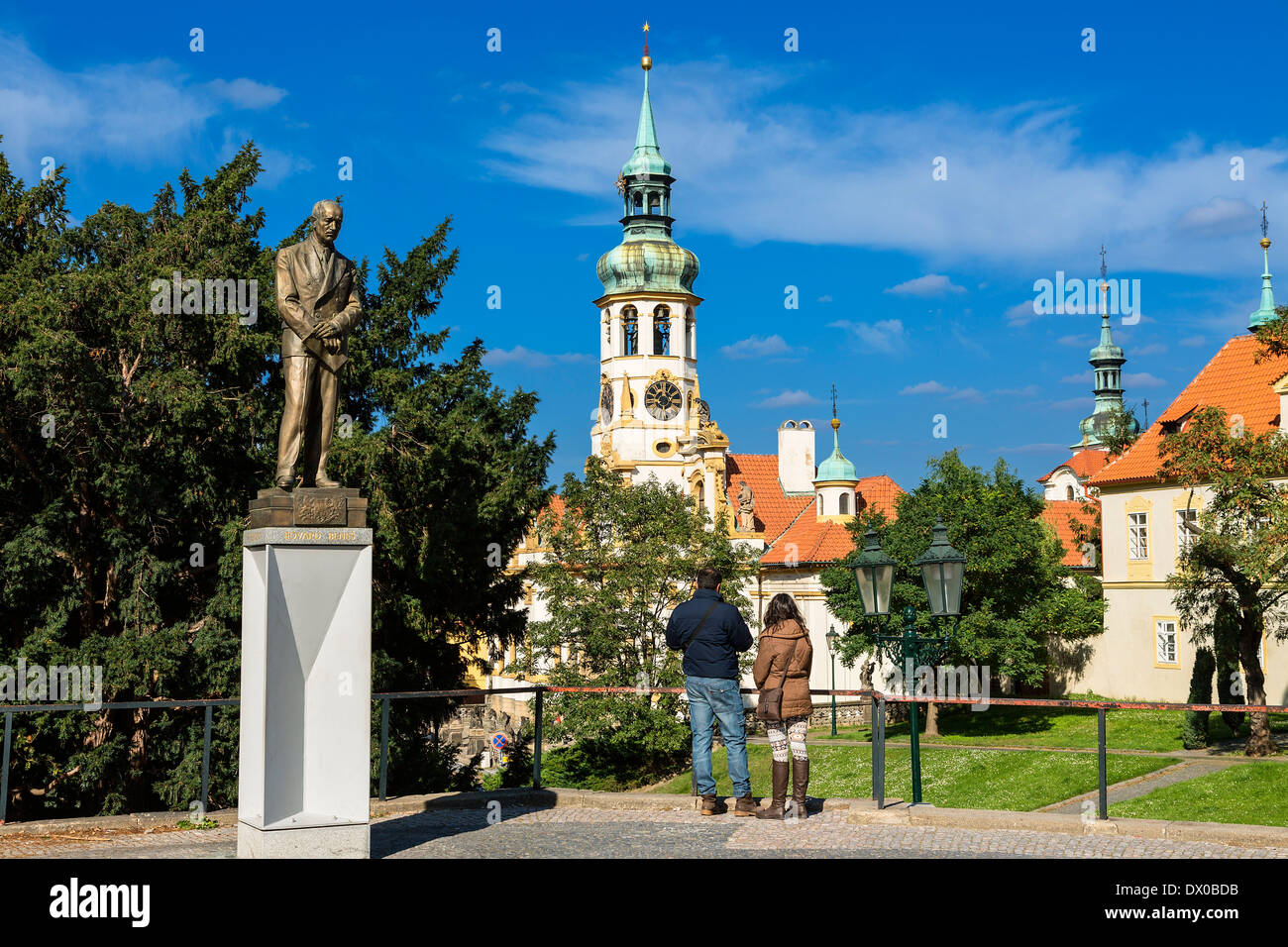 Praga Repubblica Ceca, il santuario di Loreta in Loretanske namesti Hradcany Foto Stock